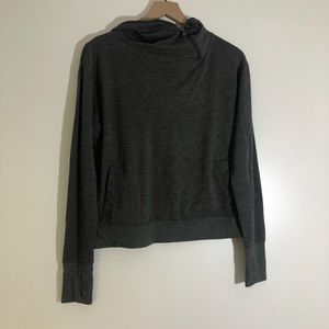 Zip up neck sweatshirt women’s small